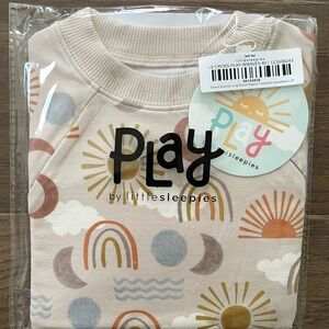 Little Sleepies Desert Sunrise Crewneck Sweatshirt, 3T